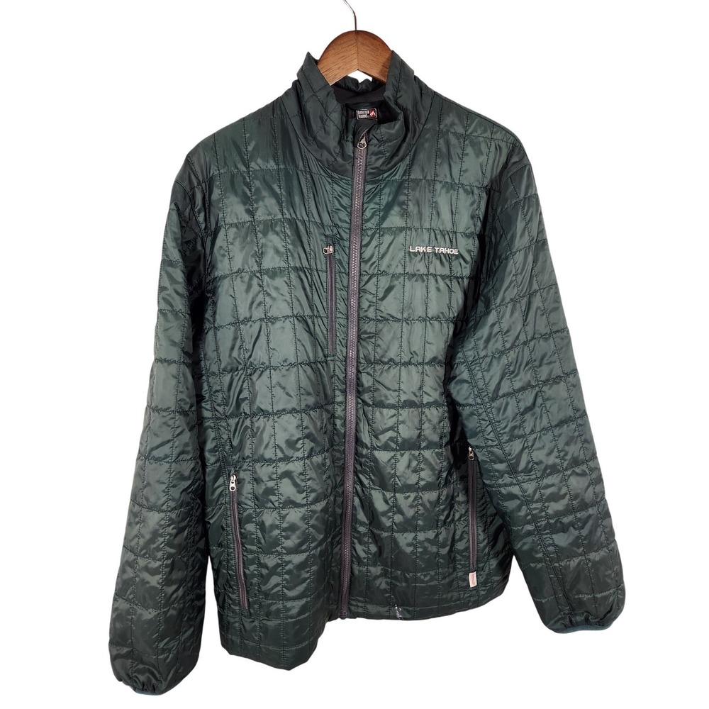 Outfitter Trading Co.‎ Mens Green Thermolite Puffer "Lake Tahoe" Size Large